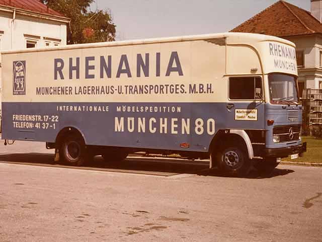 Rhenania-Möbelwagen aus der Firmengeschichte, Bild 4